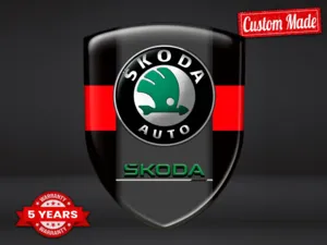 Skoda Vinylsticker Auto Limitiert Robust Professionell